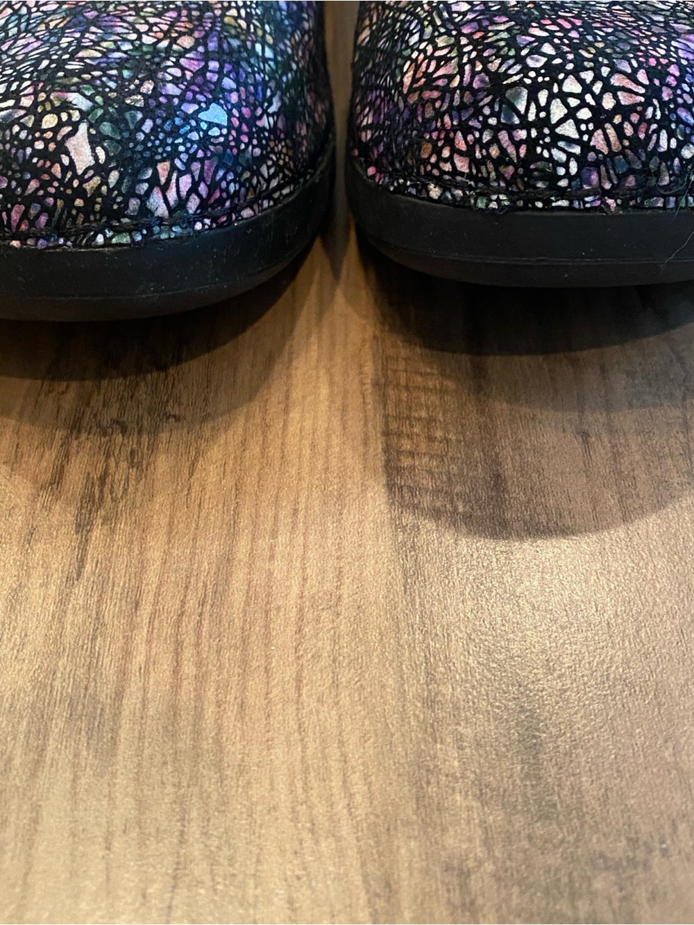 Alegria • Petal Fractually • Multicolor Crackle Ballet Flats • Size 9.5 - Picture 6 of 11